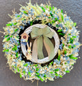 Spring Easter Wreath – Handmade Floral Front Door Decor